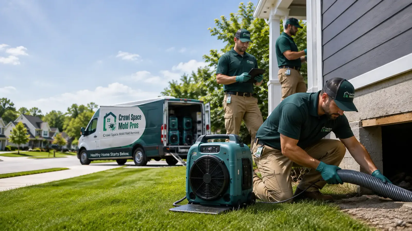Crawl Space Mold Removal in Scio, OR
